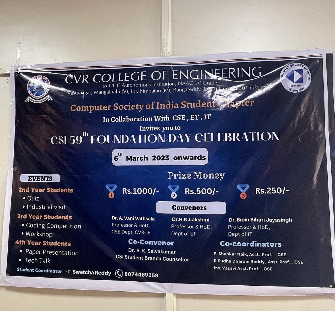 59th CSI Foundation Day